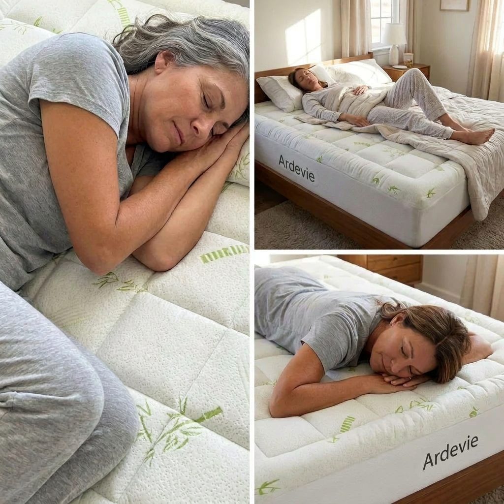 Before and after sleep transformation on Ardevie